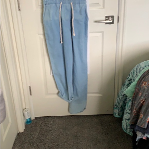 COPY - Fantastic Fawn Soft Denim look Overalls - Picture 2 of 5